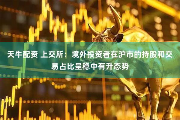 天牛配资 上交所：境外投资者在沪市的持股和交易占比呈稳中有升态势